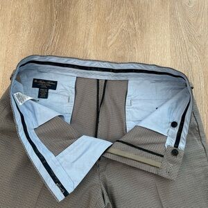 Brooks Brothers Men's Brown Houndstooth Pants